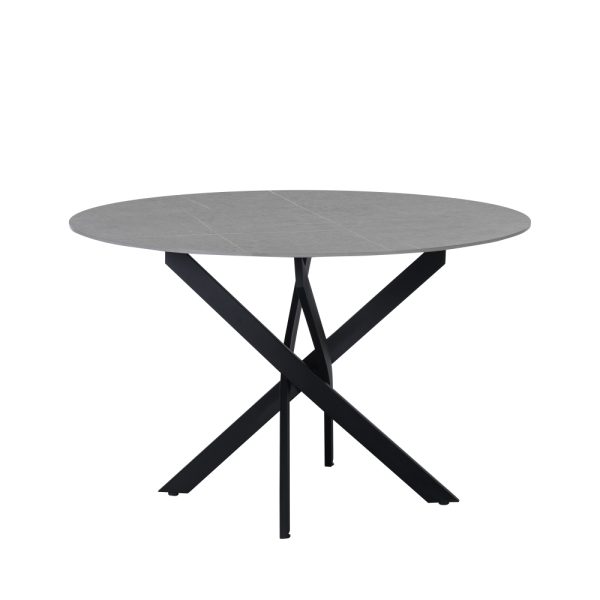 Eettafel Dean 130 cm grijs