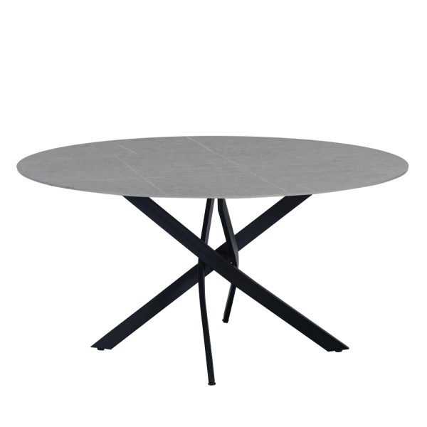 Eettafel Dean 150cm grijs