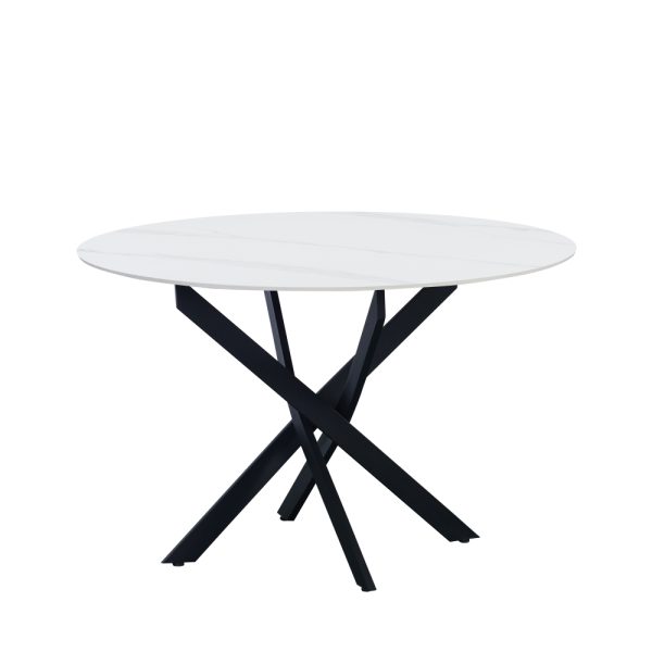 Eettafel Dean 110 cm wit