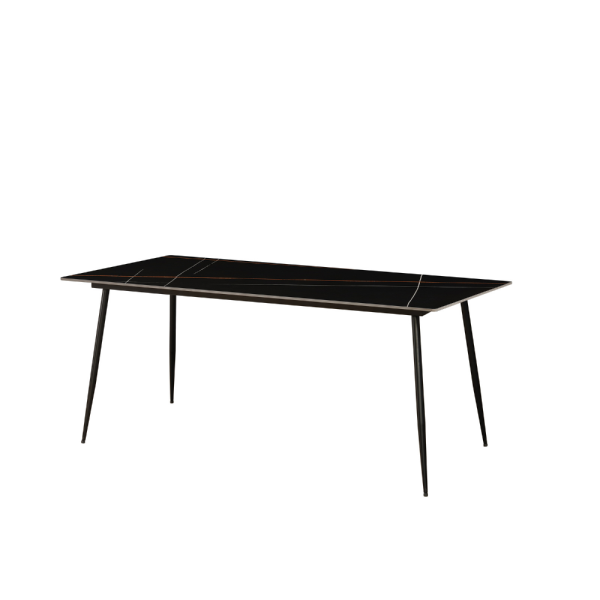Eettafel Teun 190x90 zwart