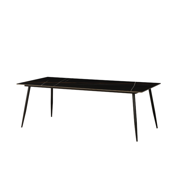 Eettafel Teun 210x100 zwart