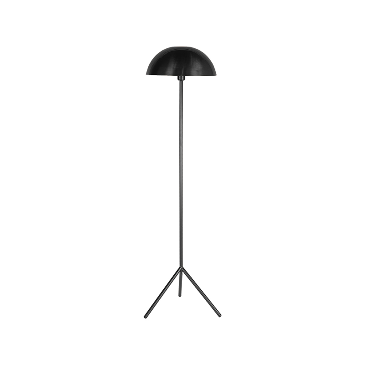 180100124-0.jpg LABEL51 Vloerlamp Globe - Zwart - Metaal - Afbeelding 1