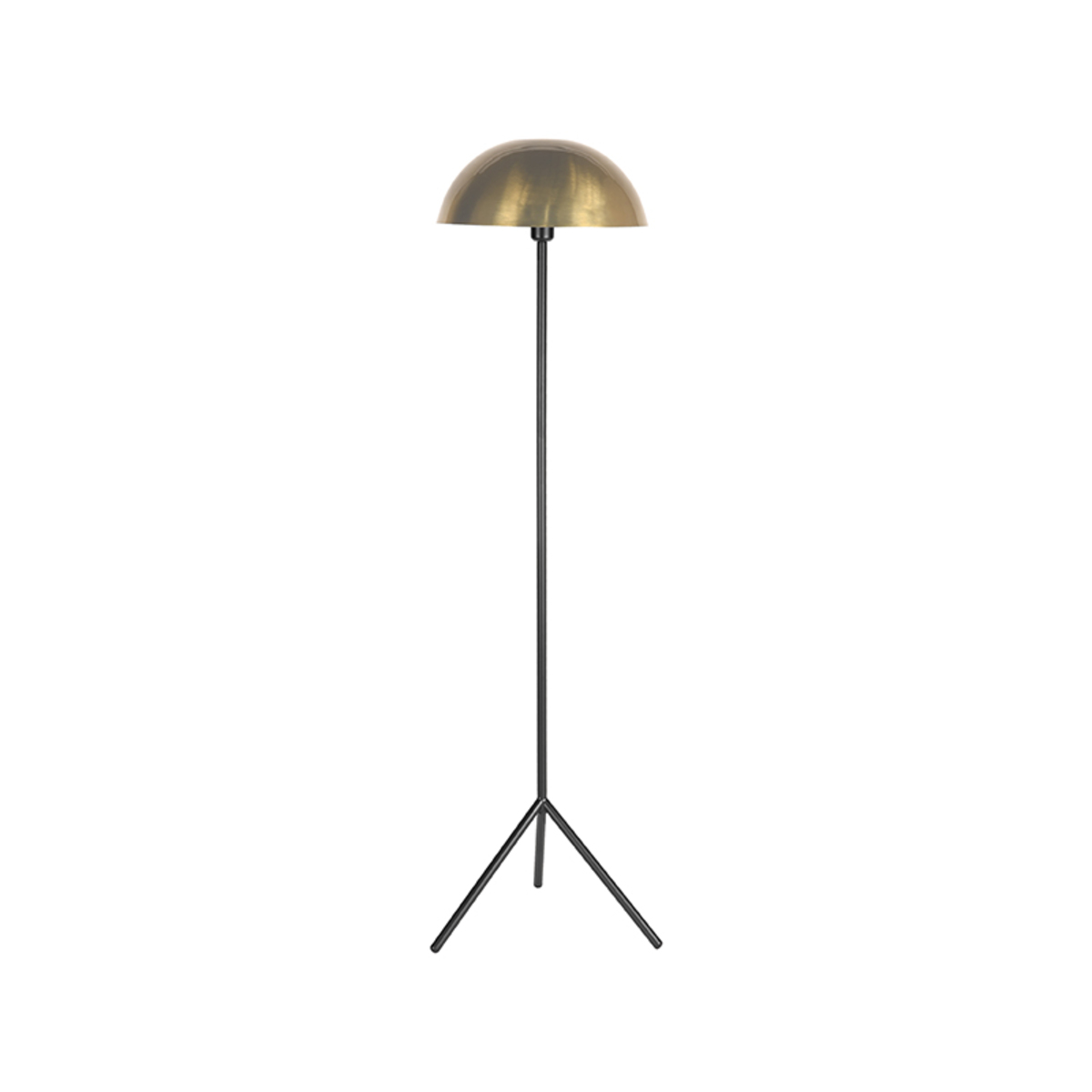 180100125-0.jpg LABEL51 Vloerlamp Globe - Goud - Metaal - Afbeelding 1