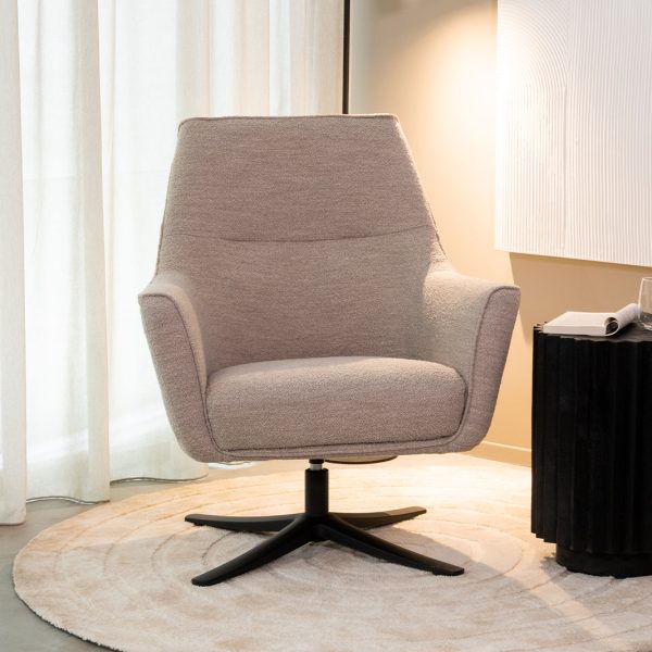 LABEL51 Fauteuil Tod - naturel - bouclé
