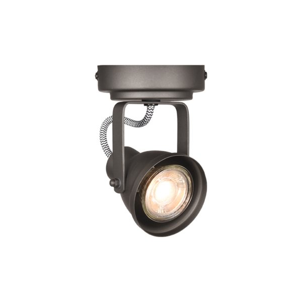 LABEL51 Spot Max LED - grijs - metaal - 1-lichts