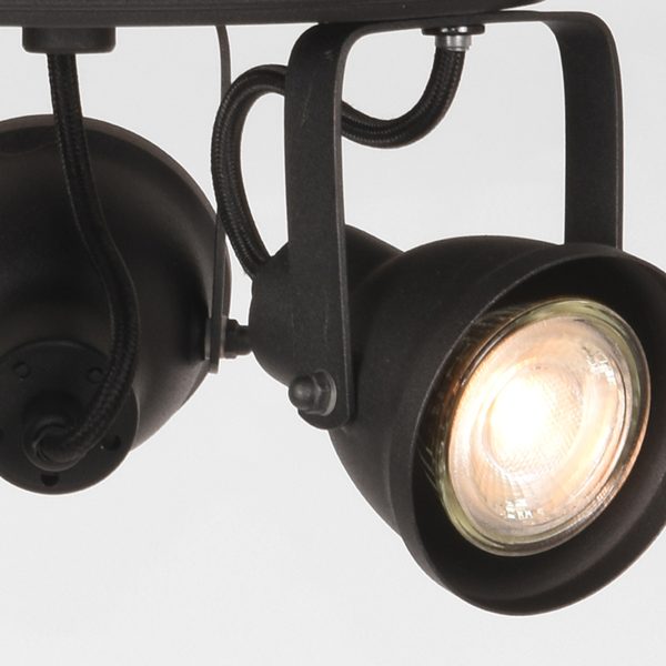 LABEL51 Spot Max LED - Zwart - Metaal - 3-lichts