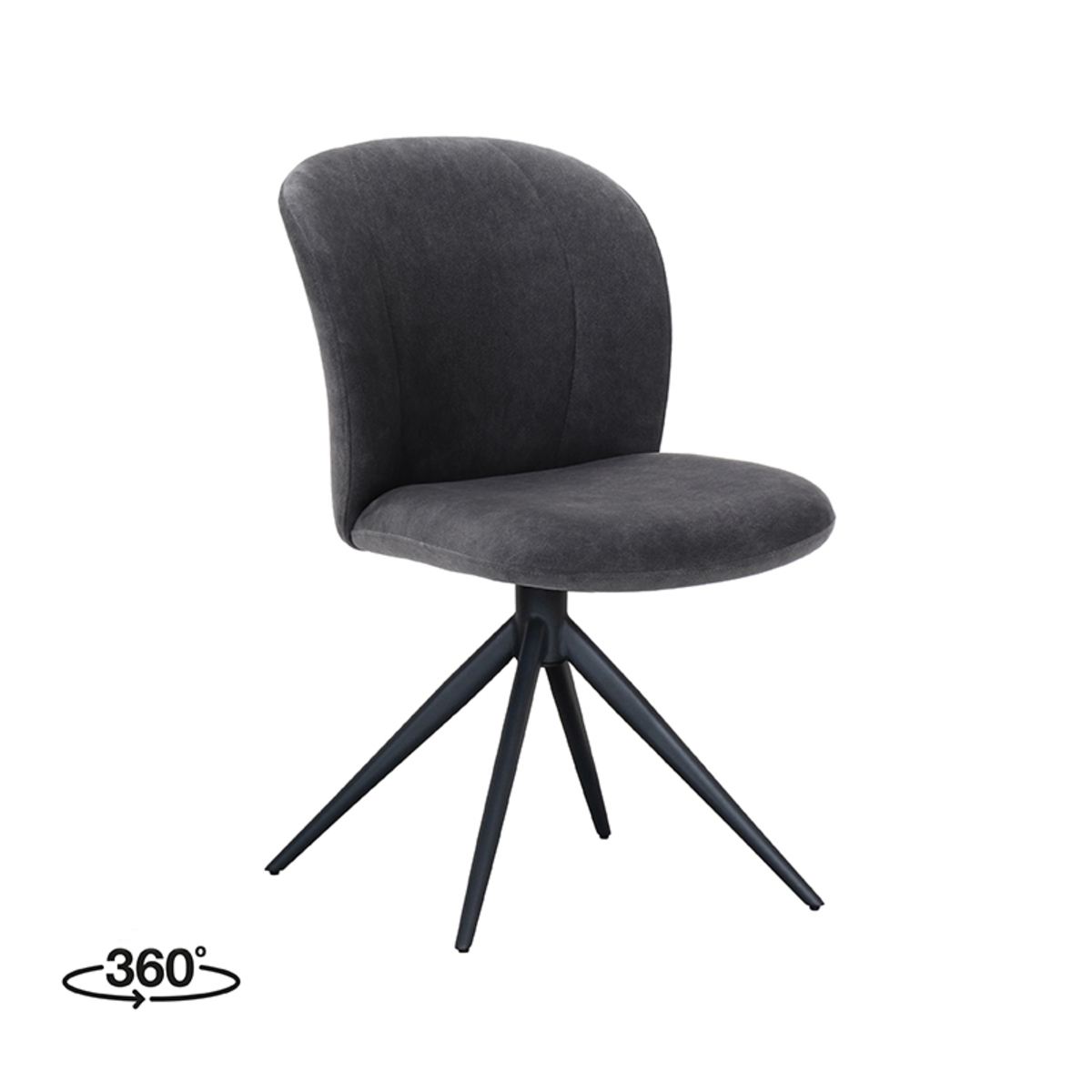 180122597-0.jpg Eetkamerstoel Kimo 50 x 54 x 87 cm - Afbeelding 1