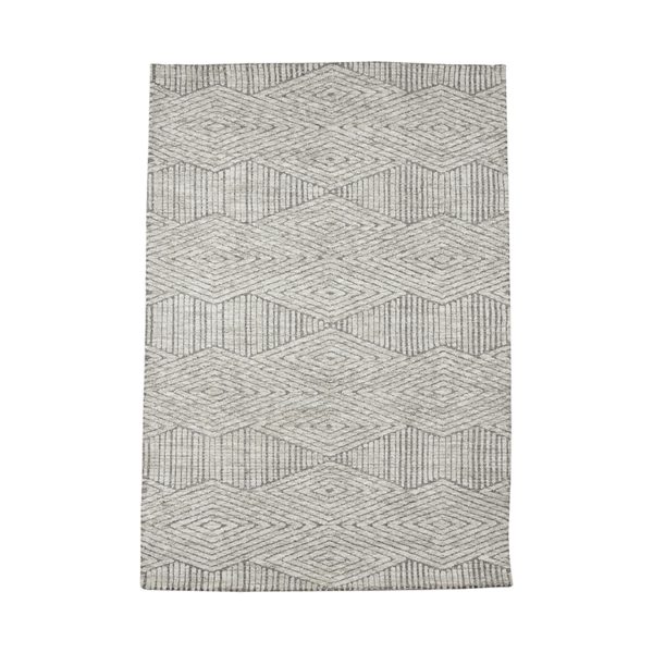 LABEL51 Vloerkleden Cosy - Grijs - Synthetisch