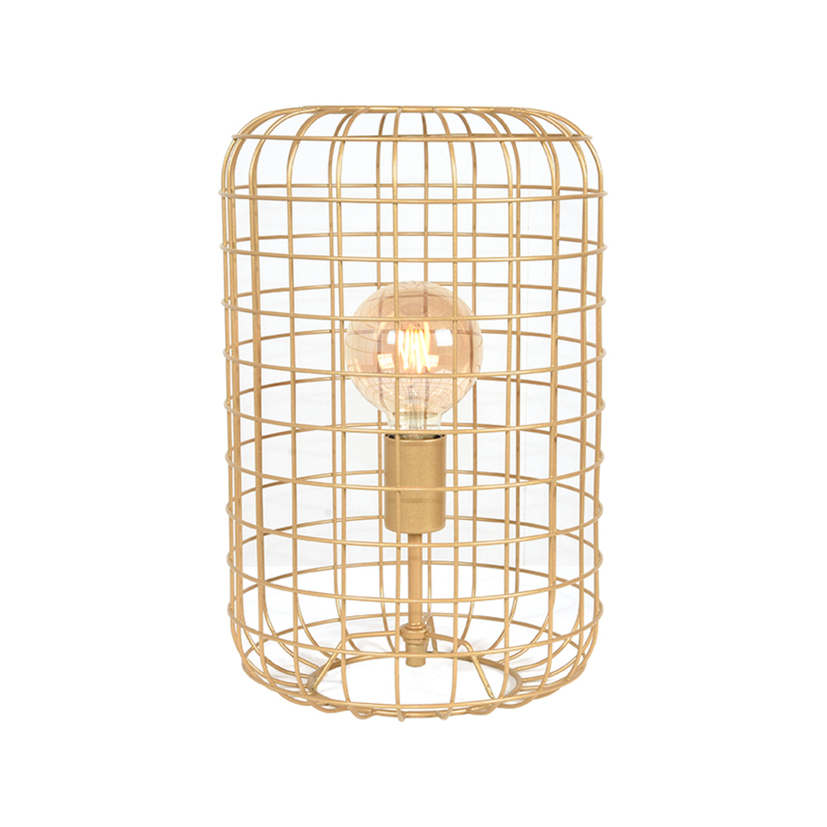180123696-0.jpg LABEL51 Tafellamp Solido - Goud - Metaal - Afbeelding 1