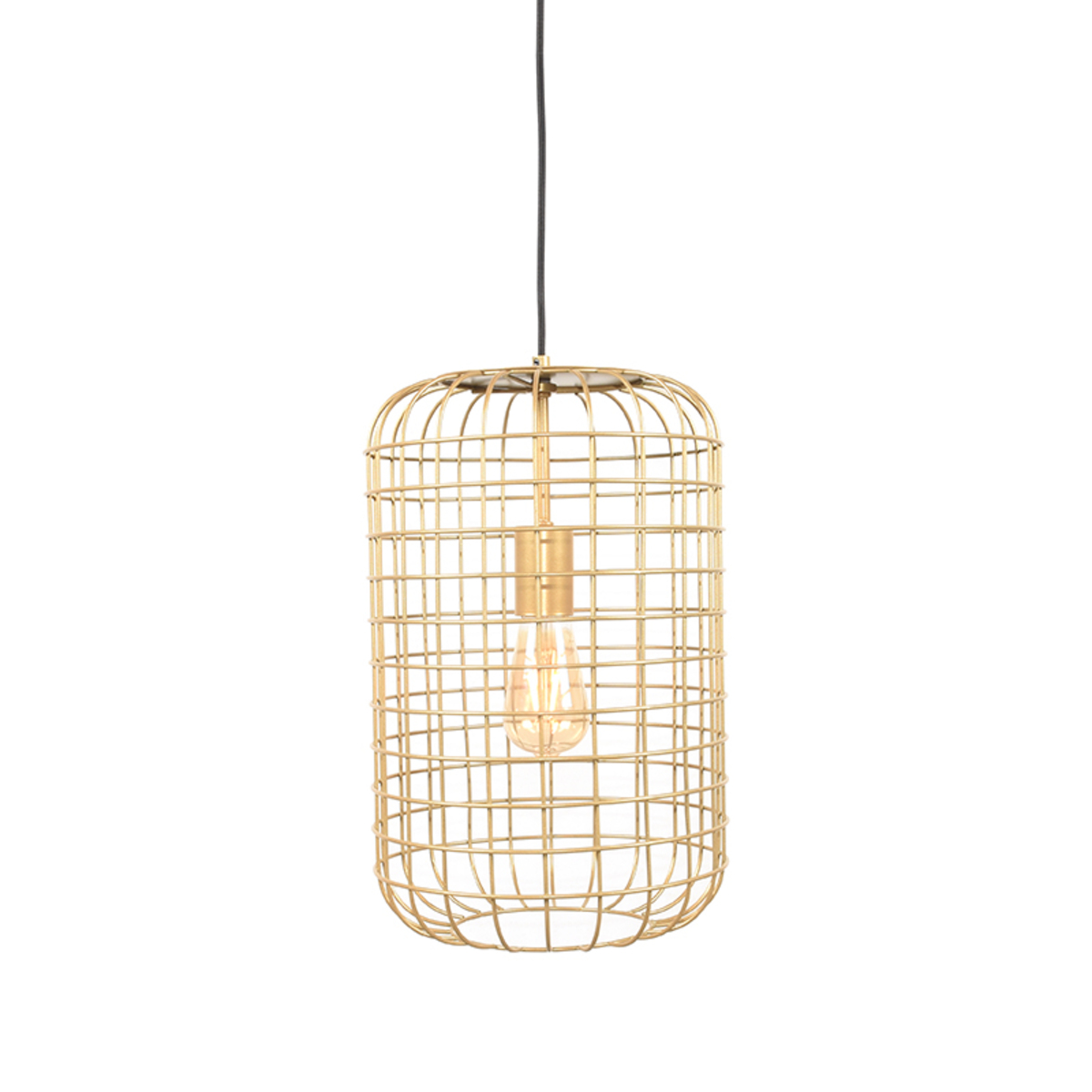 180123697-0.jpg LABEL51 Hanglamp Solido - Goud - Metaal - Afbeelding 1