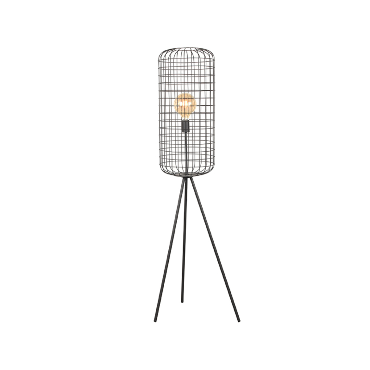 180123699-0.jpg LABEL51 Vloerlamp Solido - Zwart - Metaal - Afbeelding 1