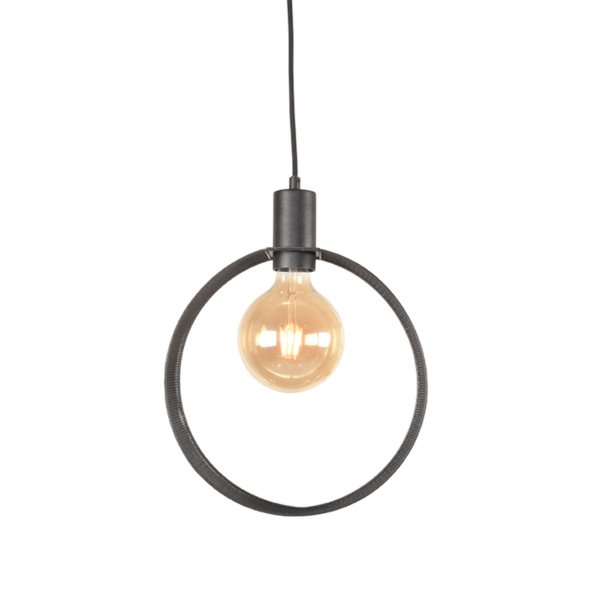 180123725-0.jpg LABEL51 Hanglamp Ronda - Zwart - Metaal - Afbeelding 1