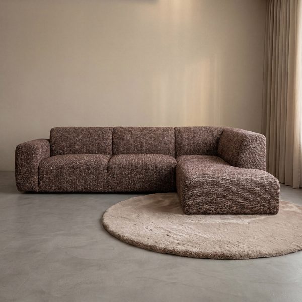 Hoekbank Verona rechts 291 x 222 x 78 cm