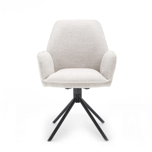 Eetkamerstoel Noah Boucle Beige