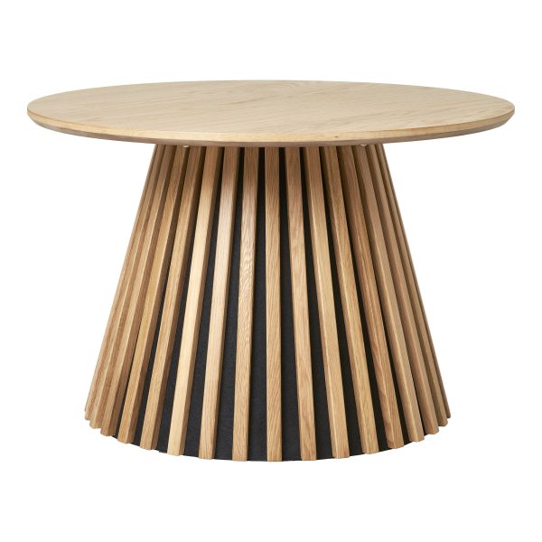 Osaka Salontafel - Salontafel, eikenfineer, naturel ø70x45 cm