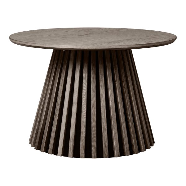 Osaka Salontafel - Salontafel, eikenfineer, gerookt ø70x45 cm