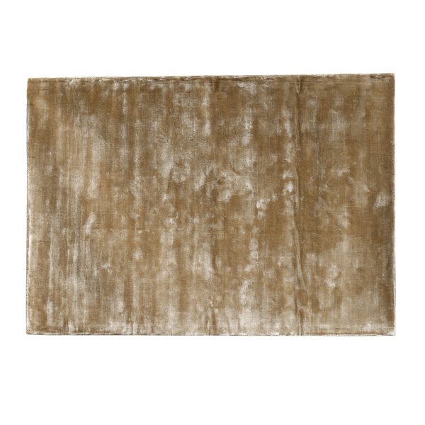 Flavia Bruin Viscose Handgeweven Tapijt S