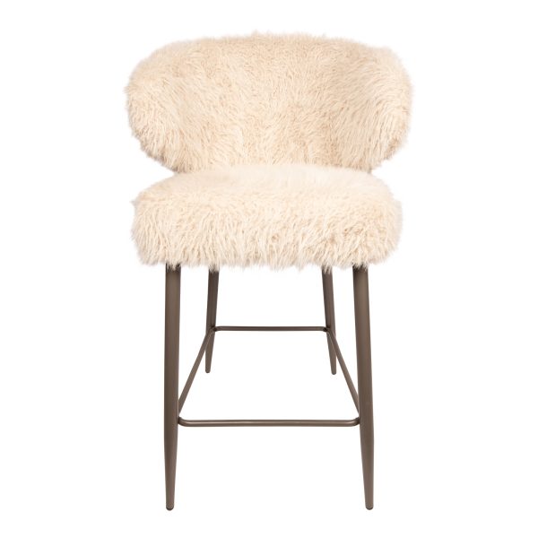 Ares barkruk haar beige