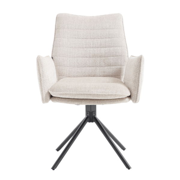 Eetkamerstoel Tim Cremona 02 Lichtbeige